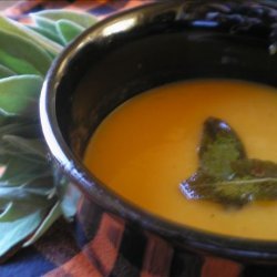 Butternut Squash Soup With Sage recipe