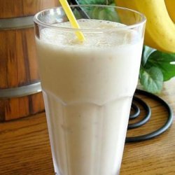 Caramel Banana Milkshake recipe