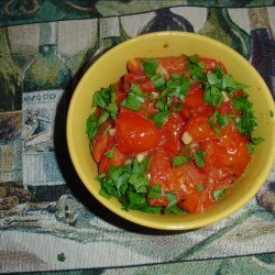 Baked Tomatoes With Garlic (Tomates'a La Provencale) recipe