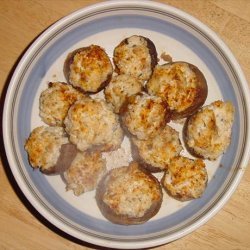 Low Carb Crab Stuffed Mushrooms recipe