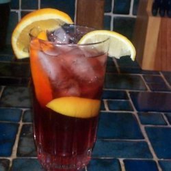 Cranberry Raspberry Non-Alcoholic Fruit Punch recipe