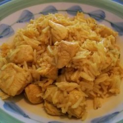 Chicken Pulao With Lemon and Onion recipe