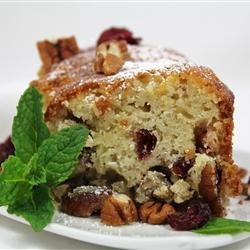 Cranberry-Pecan Olive Oil Cake recipe