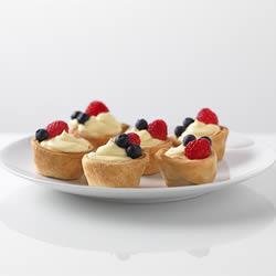 JELL-O Patriotic Mini Fruit Tarts recipe