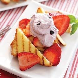 Red, White and Blueberry Shortcakes recipe
