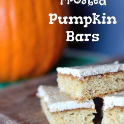 Frosted Pumpkin Bars recipe