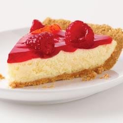 Raspberry Glace Cheesecake Pie recipe