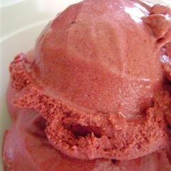 Smooth Raspberry Ice Cream recipe