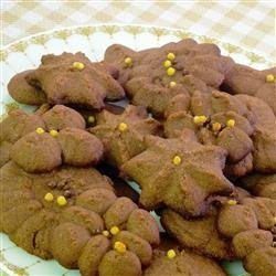 Chocolate Spritz (Cookie Press) recipe