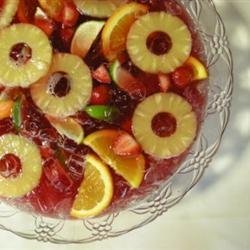 Tart and Bubbly Wedding Punch recipe