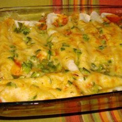 Cheese and Chicken Enchiladas recipe