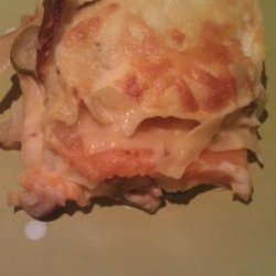Skillet Lasagna With Italian Sausage and Butternut Squash recipe