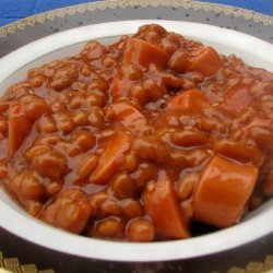 Baked Beans N’ Dogs recipe