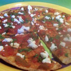 Tostadas With Goat Cheese and Salsa recipe