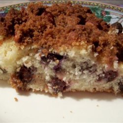 Yummy Pecan Blueberry Coffee Cake recipe
