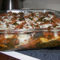 Baked Beef and Ravioli recipe