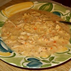 Crock Pot Chicken & Noodle Soup recipe