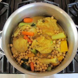 Moroccan Chicken With Couscous recipe