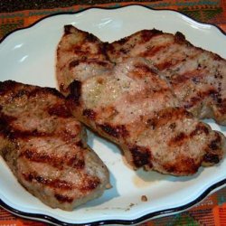 Kicked up Marinated & Grilled Pork Chops recipe