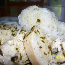 Chicken With a Lemon Herb Sauce recipe