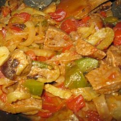 Italian Sausage With Peppers & Penne recipe