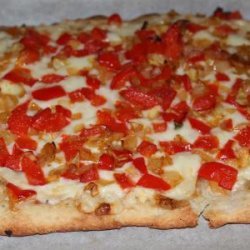Naan Flatbread Pizza recipe