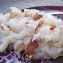 Creamy Bacon and Onion Mashed Potatoes recipe