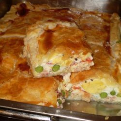 Country Style Egg and Bacon Pie recipe