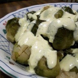 Hollandaise Brussels Sprouts With Onions recipe