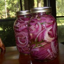 Pink Pickled Onions recipe