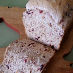 Cranberry Orange Wheat  Bread (Like Great Harvest), Breadmaker recipe