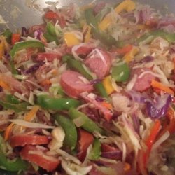 Kielbasa Cabbage Skillet recipe