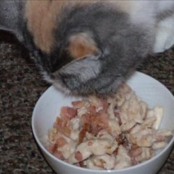 Bacon and Chicken Stir-Fry for Your Cat recipe