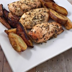 Mediterranean Chicken With Potatoes recipe