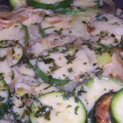 Sautéed Zucchini With Gruyere recipe