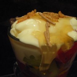 Mexican Layered Fruit Salad recipe