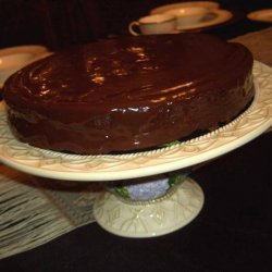 Real Chocolate Chocolate Cake With Ganache recipe