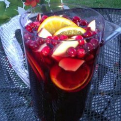 Jolly Cranberry Juice Sangria recipe