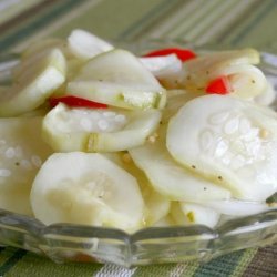 Ice Cream Pail Refrigerator Pickles recipe