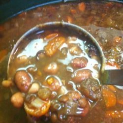 13 Bean Crock Pot Soup recipe