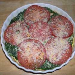 Eggs and Tomatoes Florentine recipe