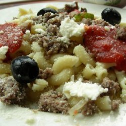 Greek Macaroni With Meat Sauce recipe