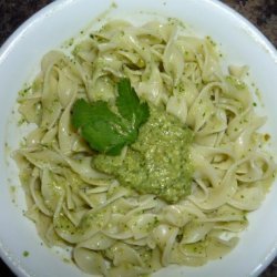 Green Chile-Cilantro Pesto Sauce (Pasta) recipe
