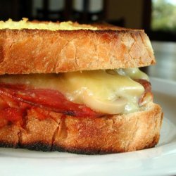 Pizza Grilled Cheese recipe