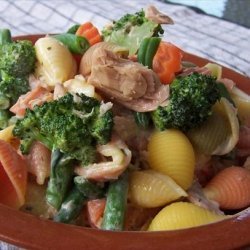 Tuna & Veggie Pasta Salad recipe