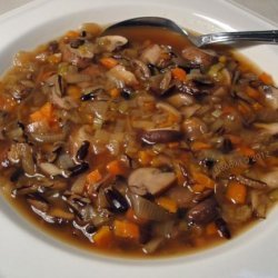 Onion, Leek and Mushroom Soup (Diabetic Friendly) recipe