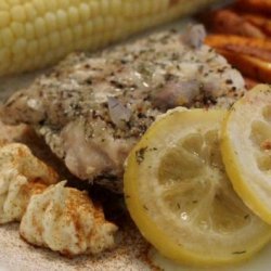 Baked Red Snapper in Dill Sauce recipe