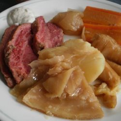 Corned Beef and Cabbage Dinner recipe