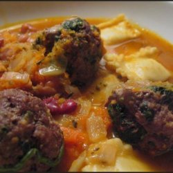 Meatball Tortellini Stew recipe