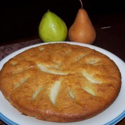 Quick Crustless Pear Tart recipe
